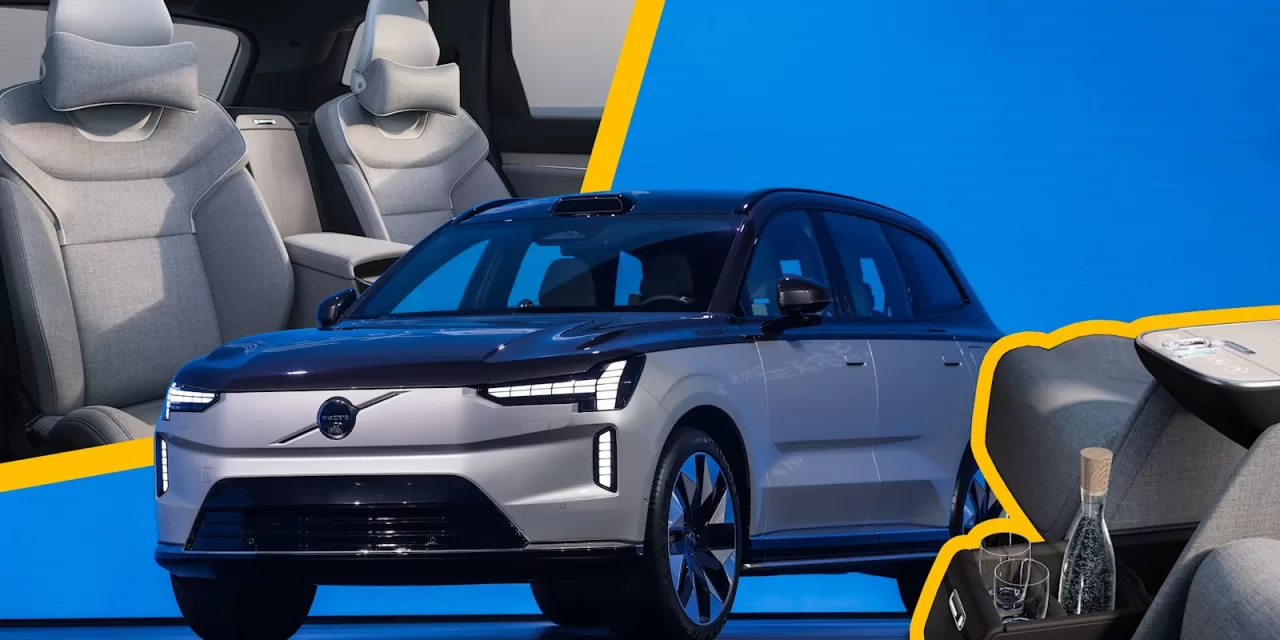 Volvo EX90 Excellence Unveiled As An Electric VIP Lounge On Wheels