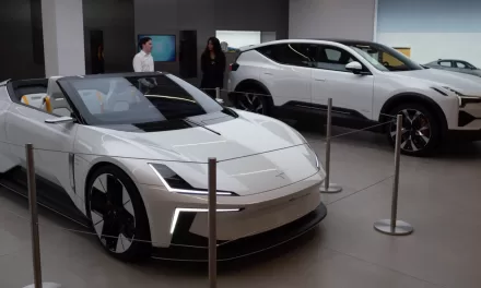 A closer look at the Polestar 3 and 6 at the new South Coast Plaza ‘Space’