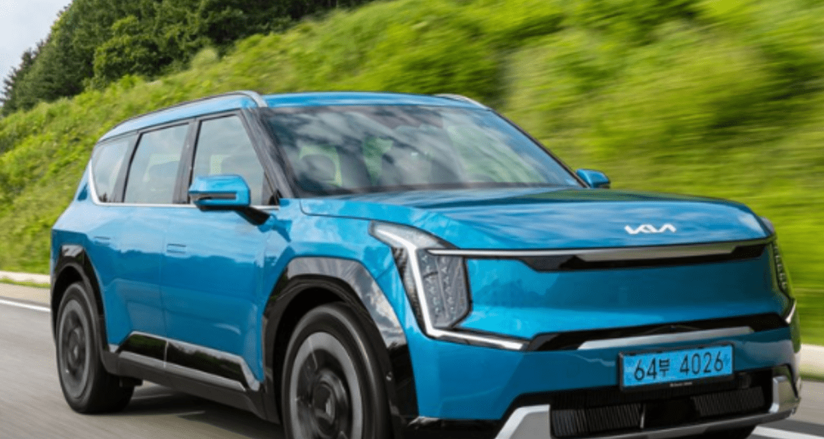 Introducing The 2024 Kia EV9: The Ideal Family-Size Electric Vehicle