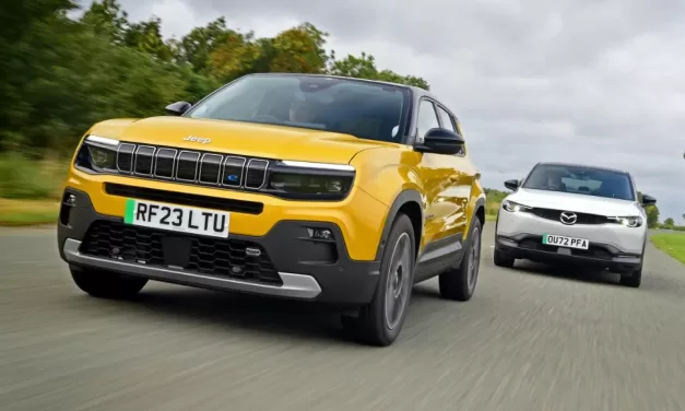 Jeep Avenger vs Mazda MX-30: left-field electric SUVs face off