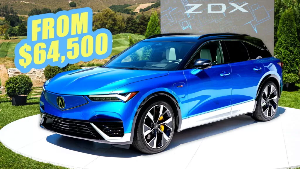 The $65k Acura ZDX Makes The Cadillac Lyriq Look Like A Bargain